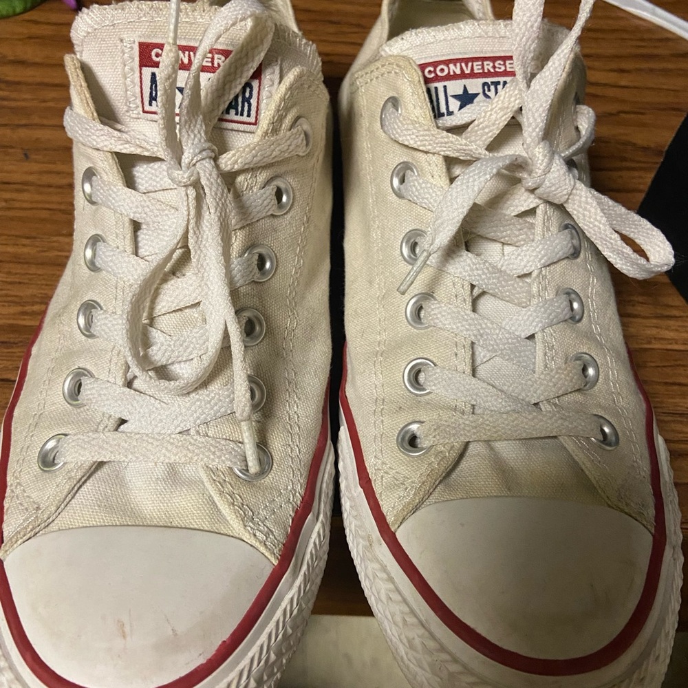 White Converse All-Stars